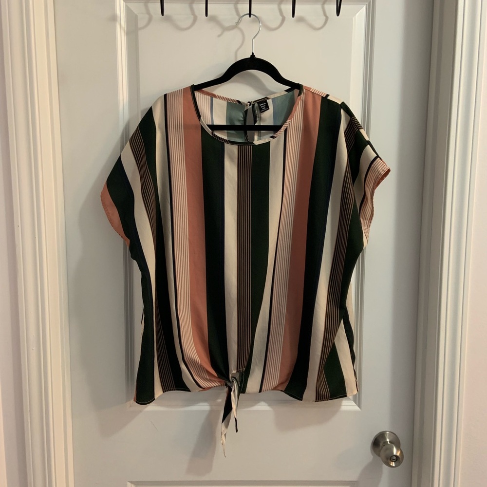 Striped Multicolor Women's Top